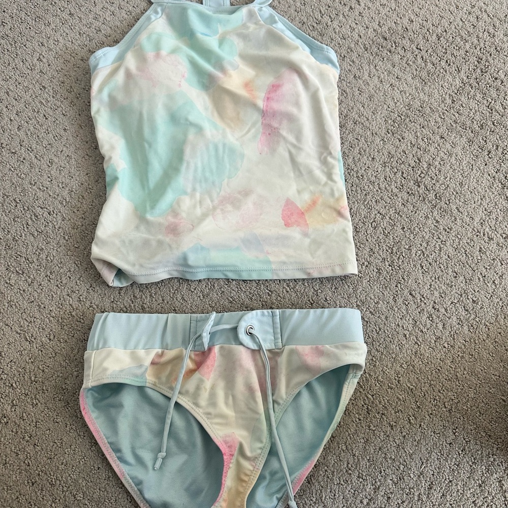 Pastel Kids Swim Bikini Set